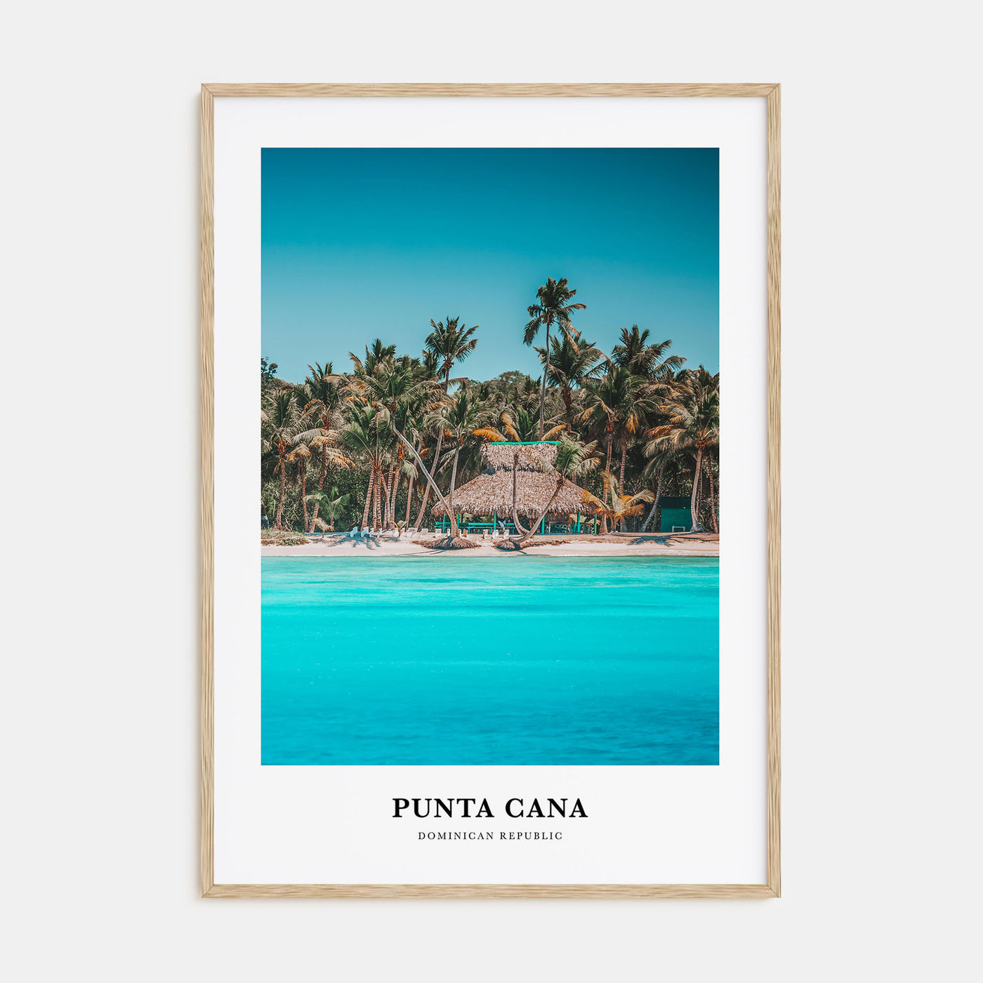 Punta Cana Portrait Color Poster