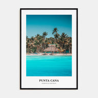 Punta Cana Portrait Color Poster