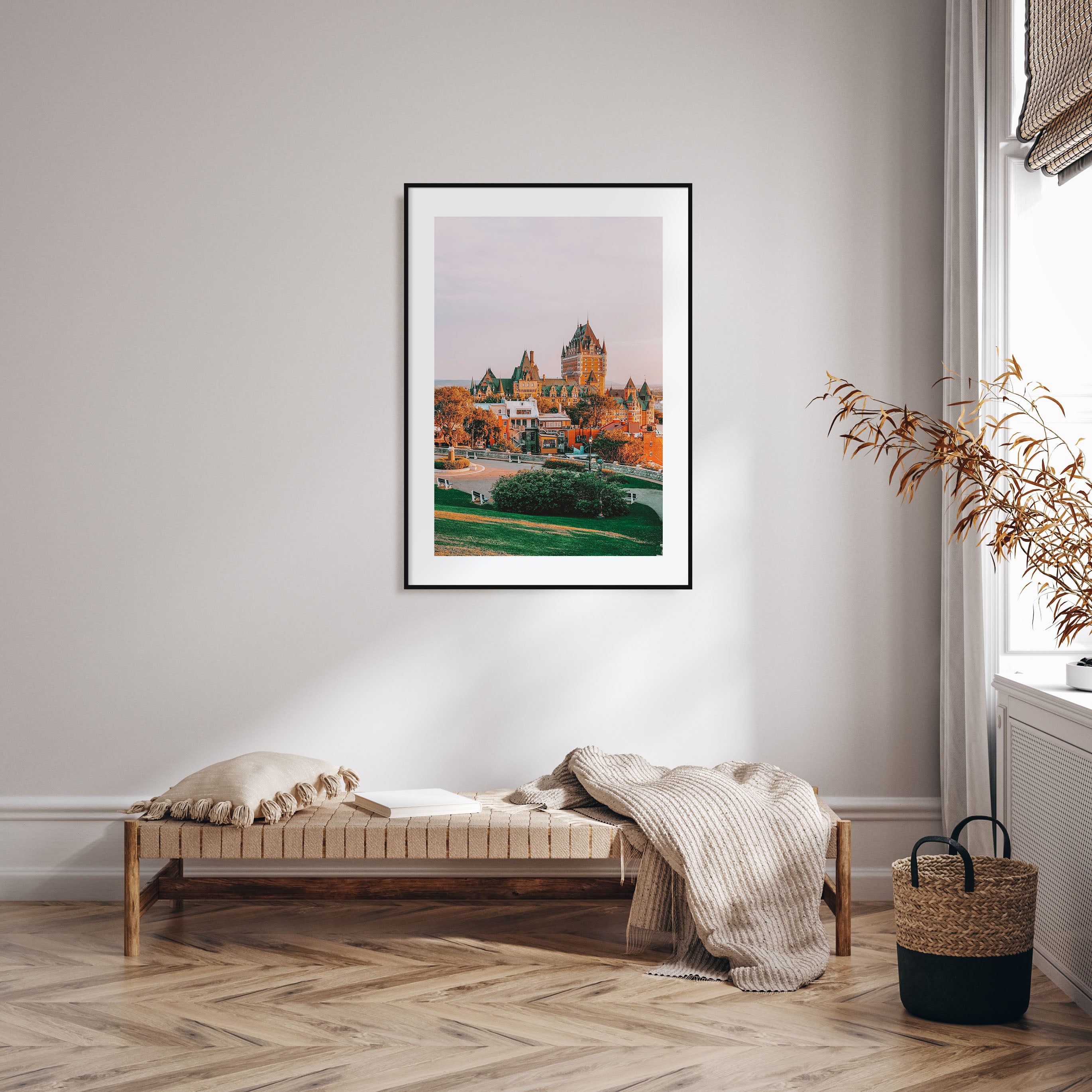 Quebec City Photo Color Poster