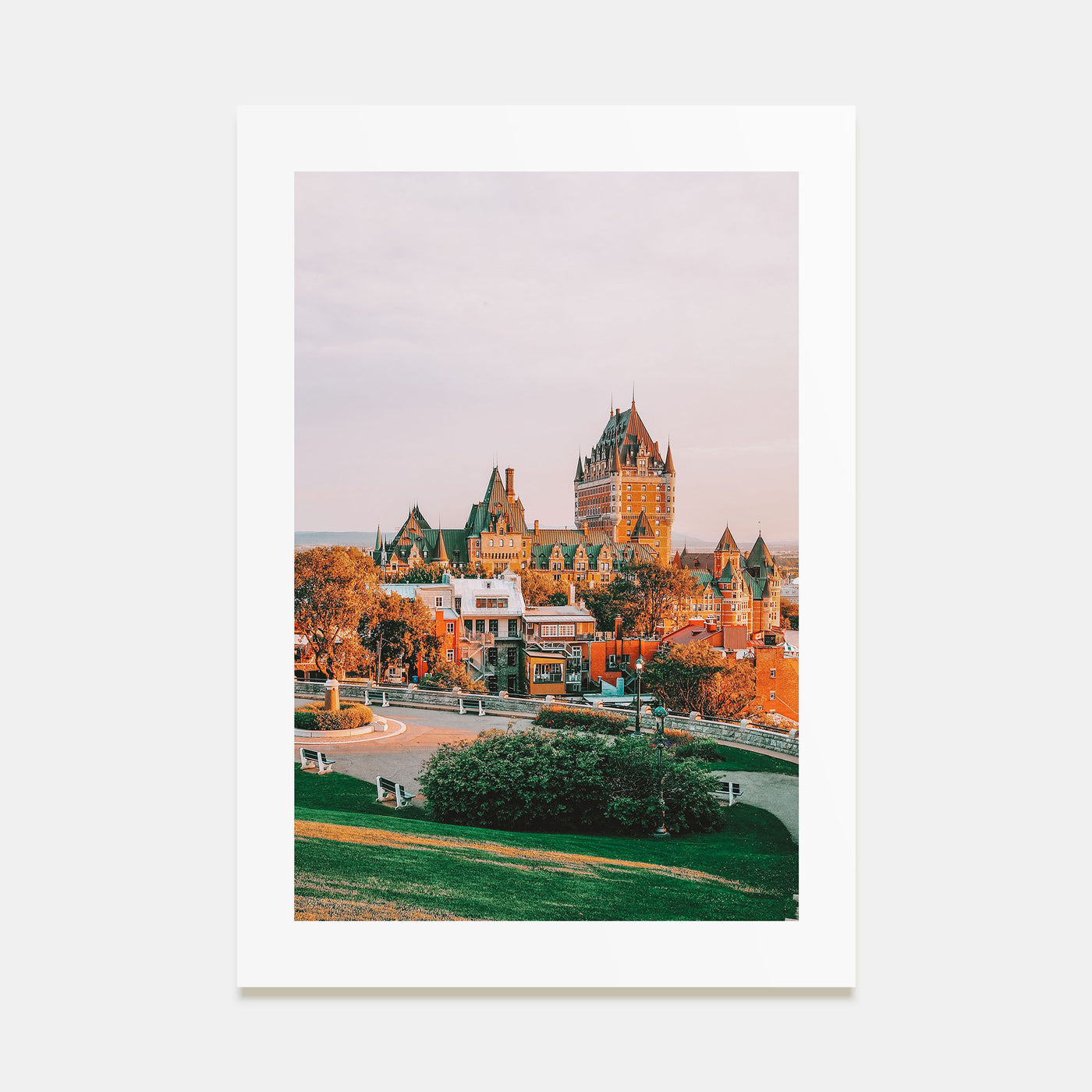 Quebec City Photo Color Poster