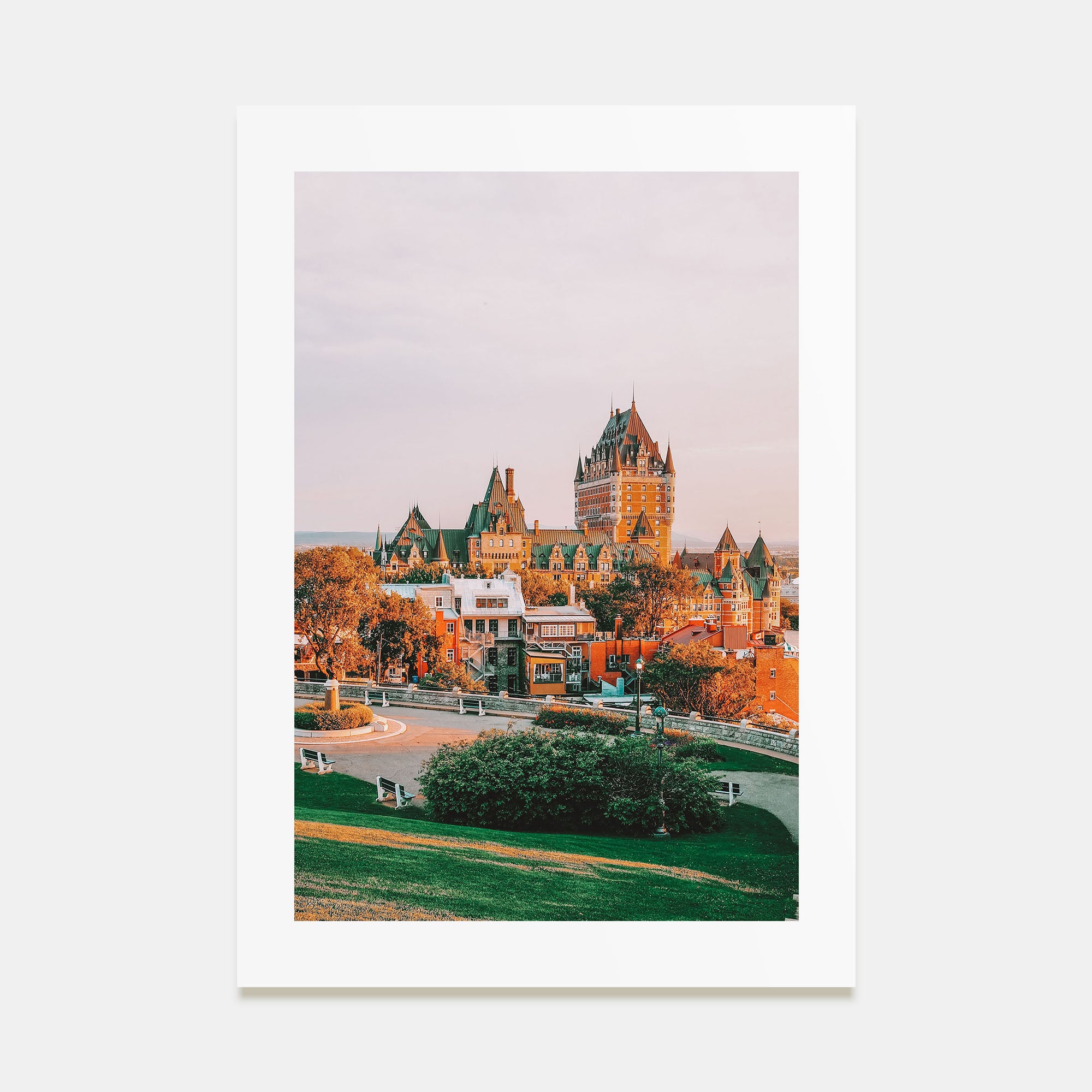 Quebec City Photo Color Poster