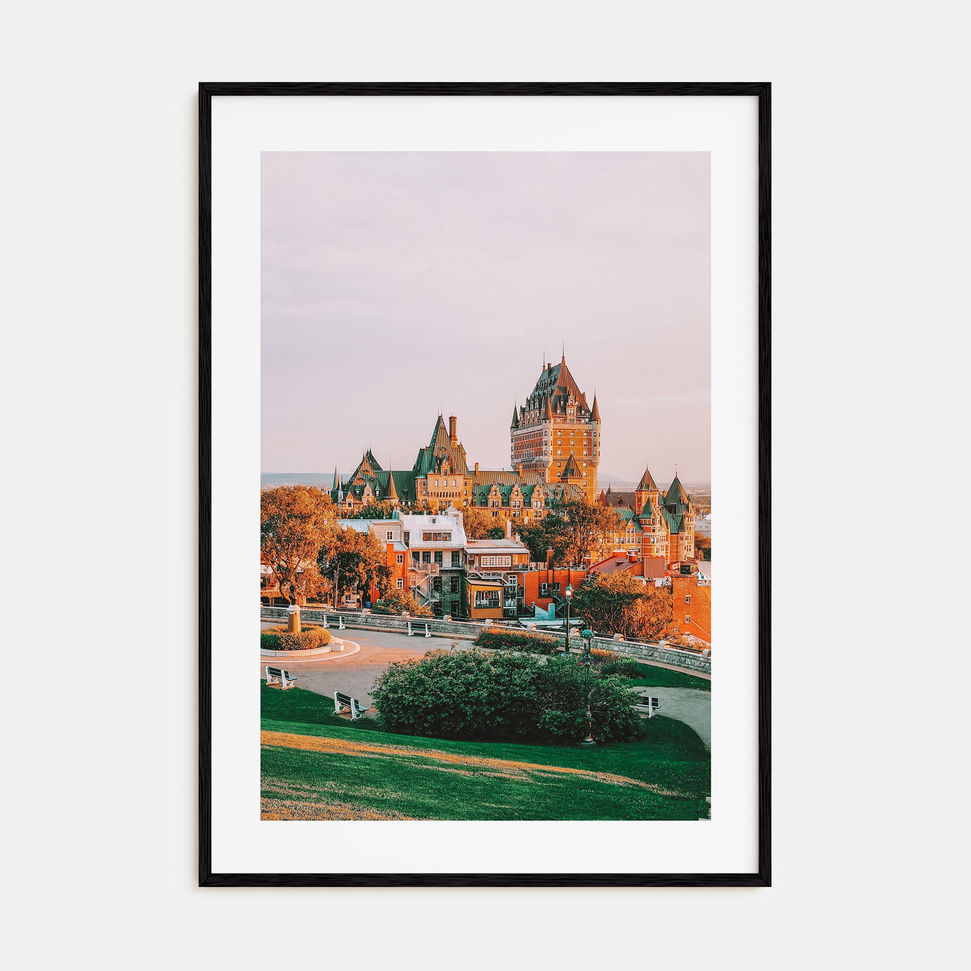 Quebec City Photo Color Poster