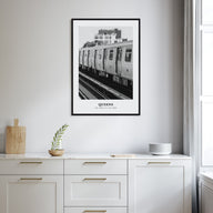 Queens, New York Portrait B&W No 3 Poster