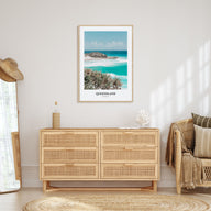 Queensland Portrait Color Poster