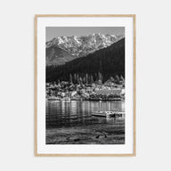Queenstown Photo B&W Poster
