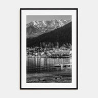 Queenstown Photo B&W Poster