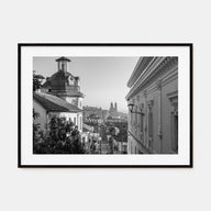 Quito Landscape B&W Poster