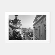 Quito Landscape B&W Poster