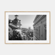 Quito Landscape B&W Poster
