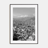 Quito Photo B&W Poster