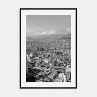 Quito Photo B&W Poster
