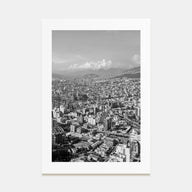 Quito Photo B&W Poster