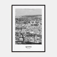 Quito Portrait B&W Poster