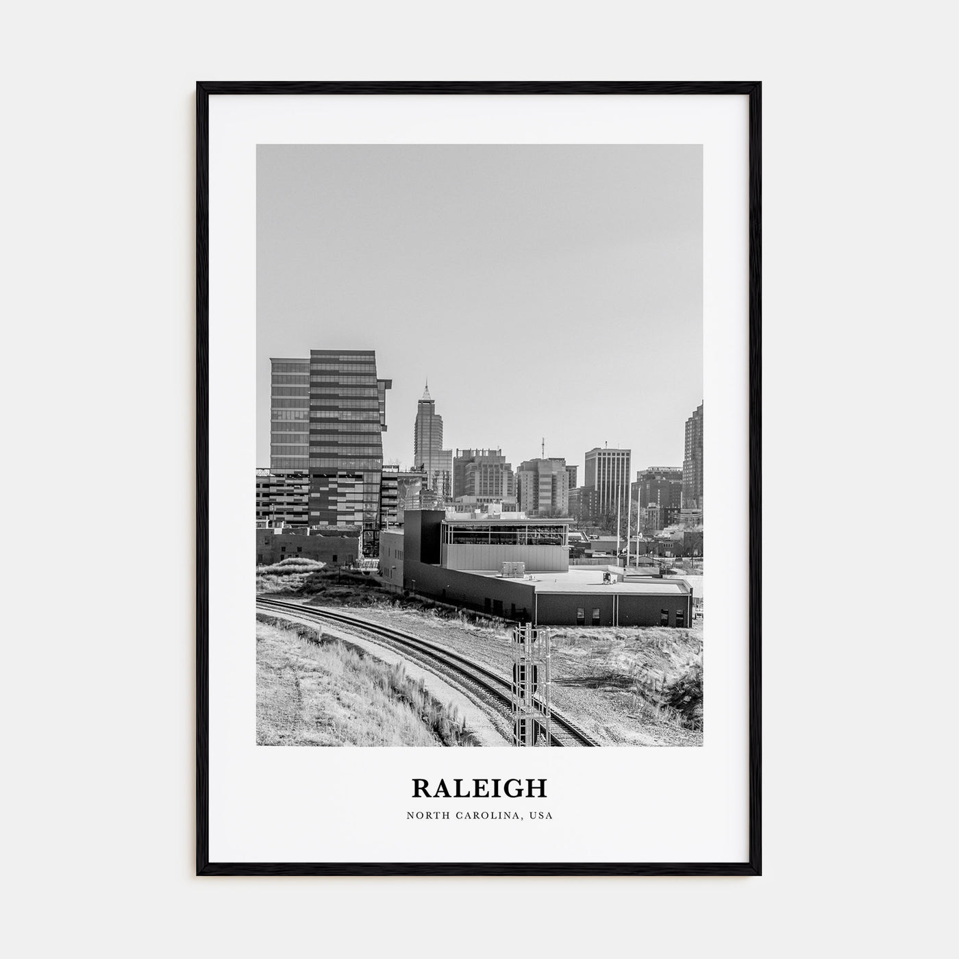 Raleigh Portrait B&W No 2 Poster