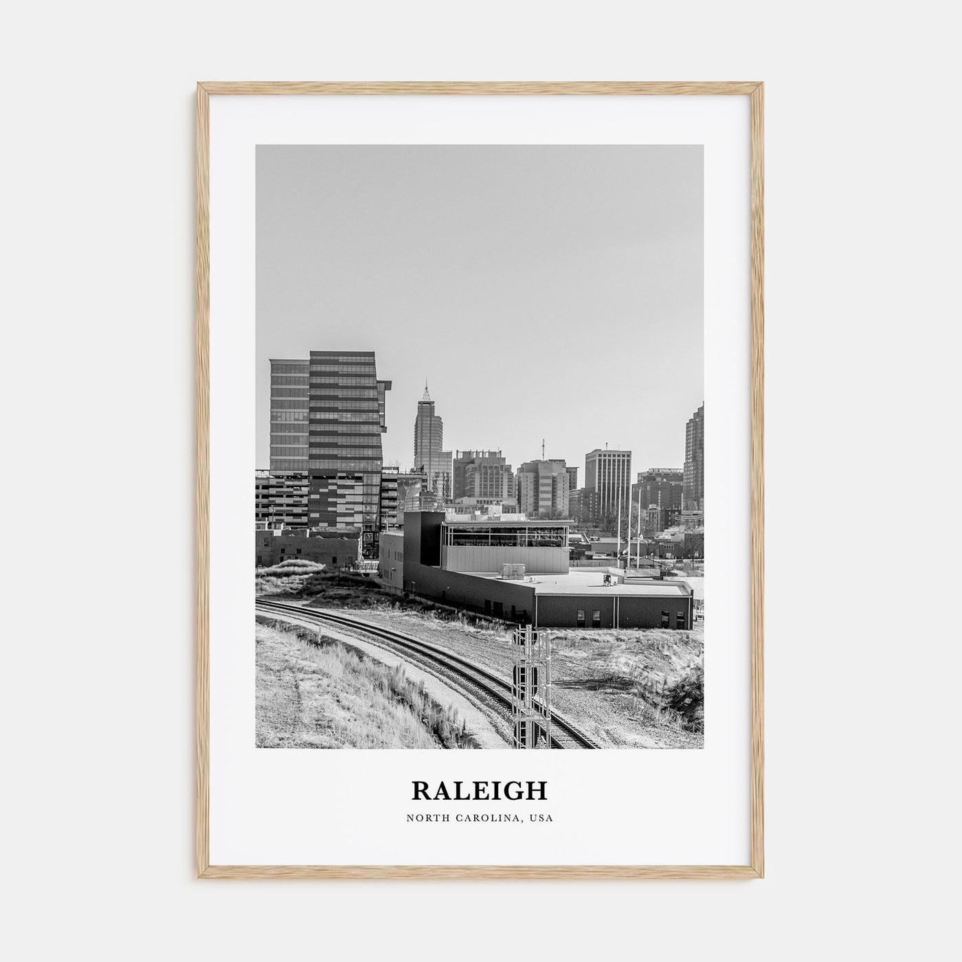 Raleigh Portrait B&W No 2 Poster