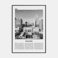 Raleigh Travel B&W No 1 Poster