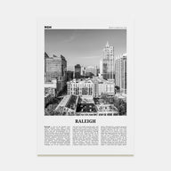 Raleigh Travel B&W No 1 Poster