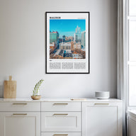 Raleigh Travel Color Poster