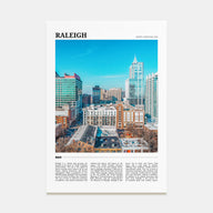 Raleigh Travel Color Poster