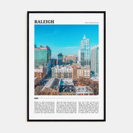 Raleigh Travel Color Poster