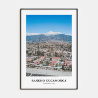 Rancho Cucamonga Portrait Color Poster