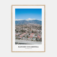 Rancho Cucamonga Portrait Color Poster