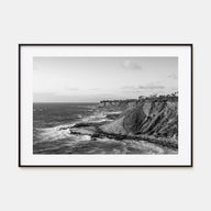 Rancho Palos Verdes Landscape B&W Poster