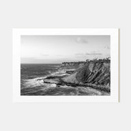 Rancho Palos Verdes Landscape B&W Poster