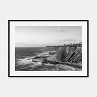 Rancho Palos Verdes Landscape B&W Poster