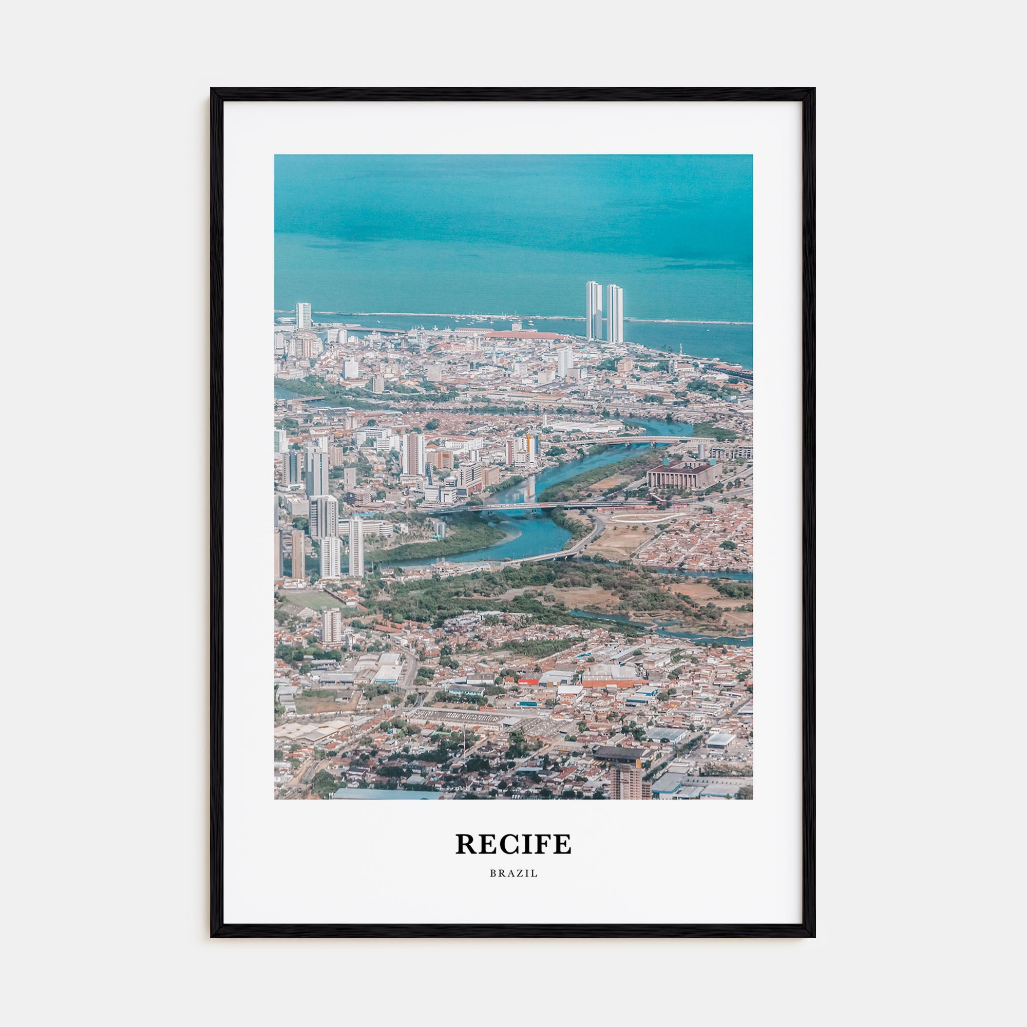 Recife Portrait Color Poster