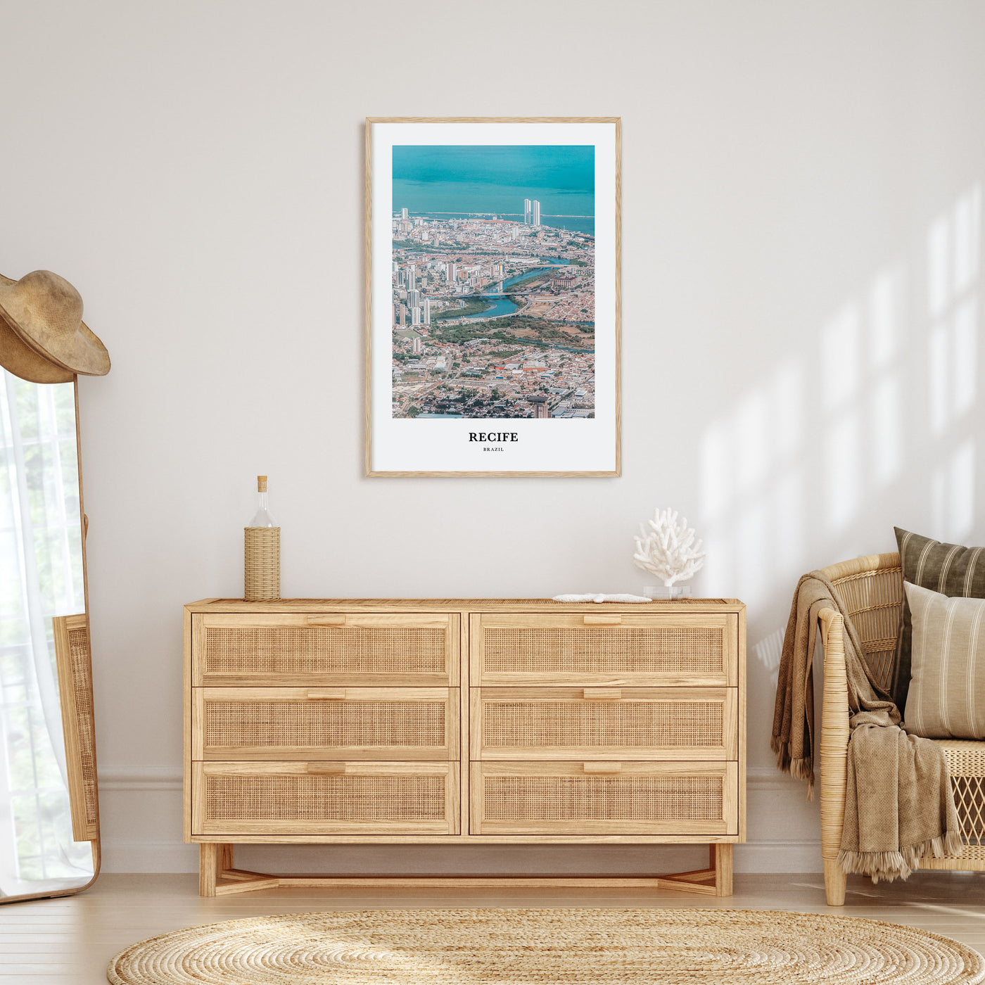 Recife Portrait Color Poster