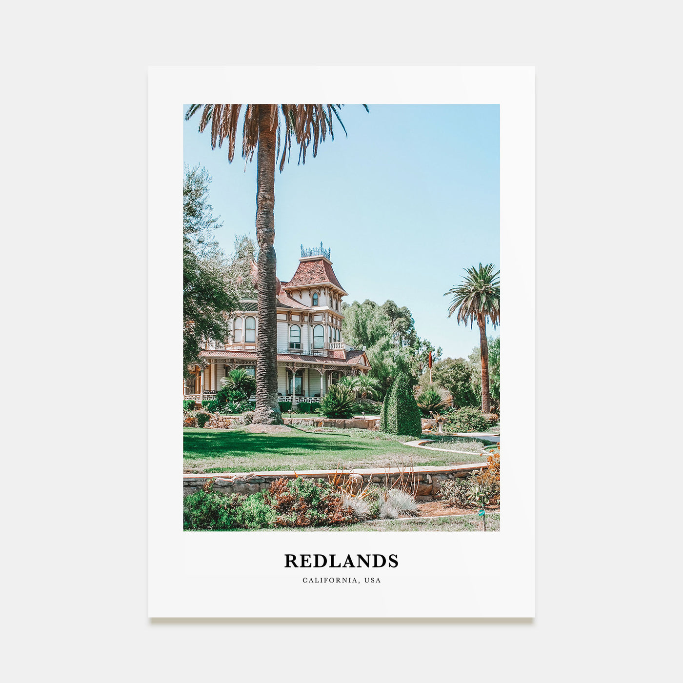Redlands Portrait Color Poster