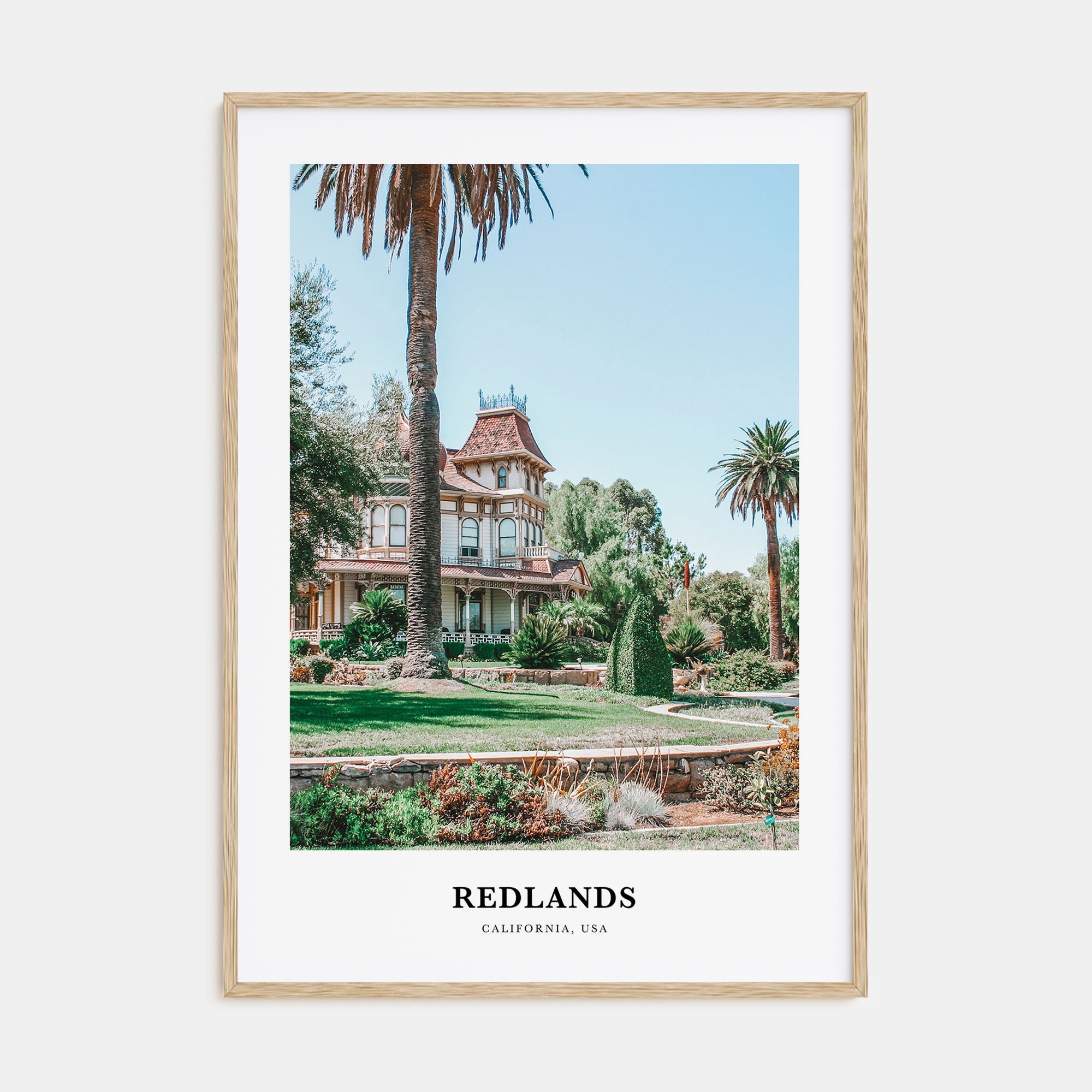 Redlands Portrait Color Poster