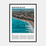 Redondo Beach Travel Color Poster