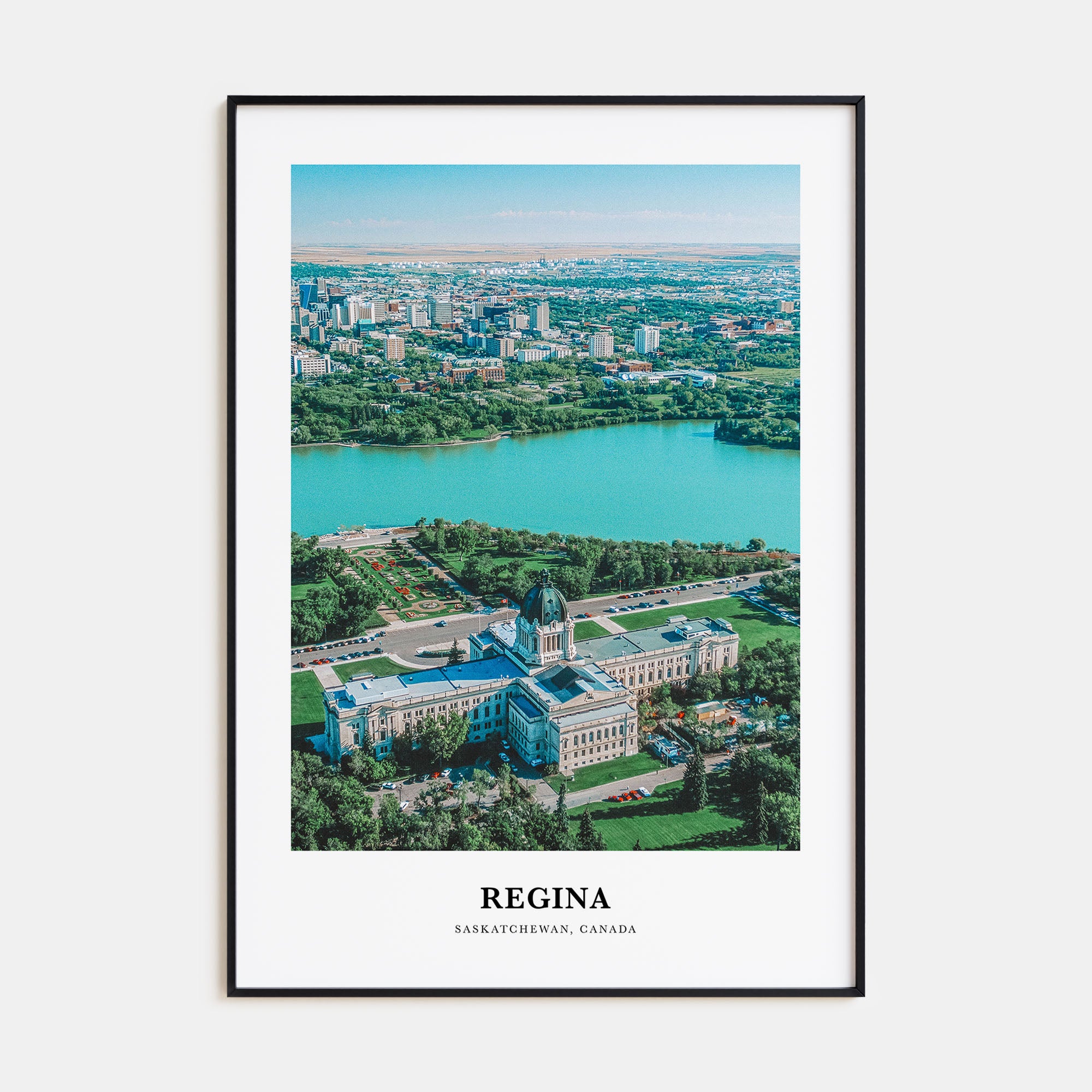 Regina Portrait Color Poster