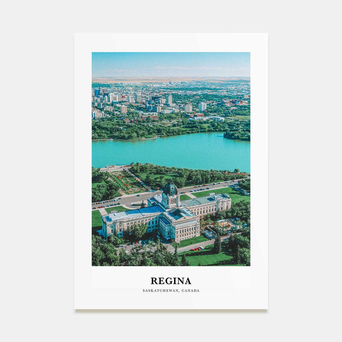 Regina Portrait Color Poster