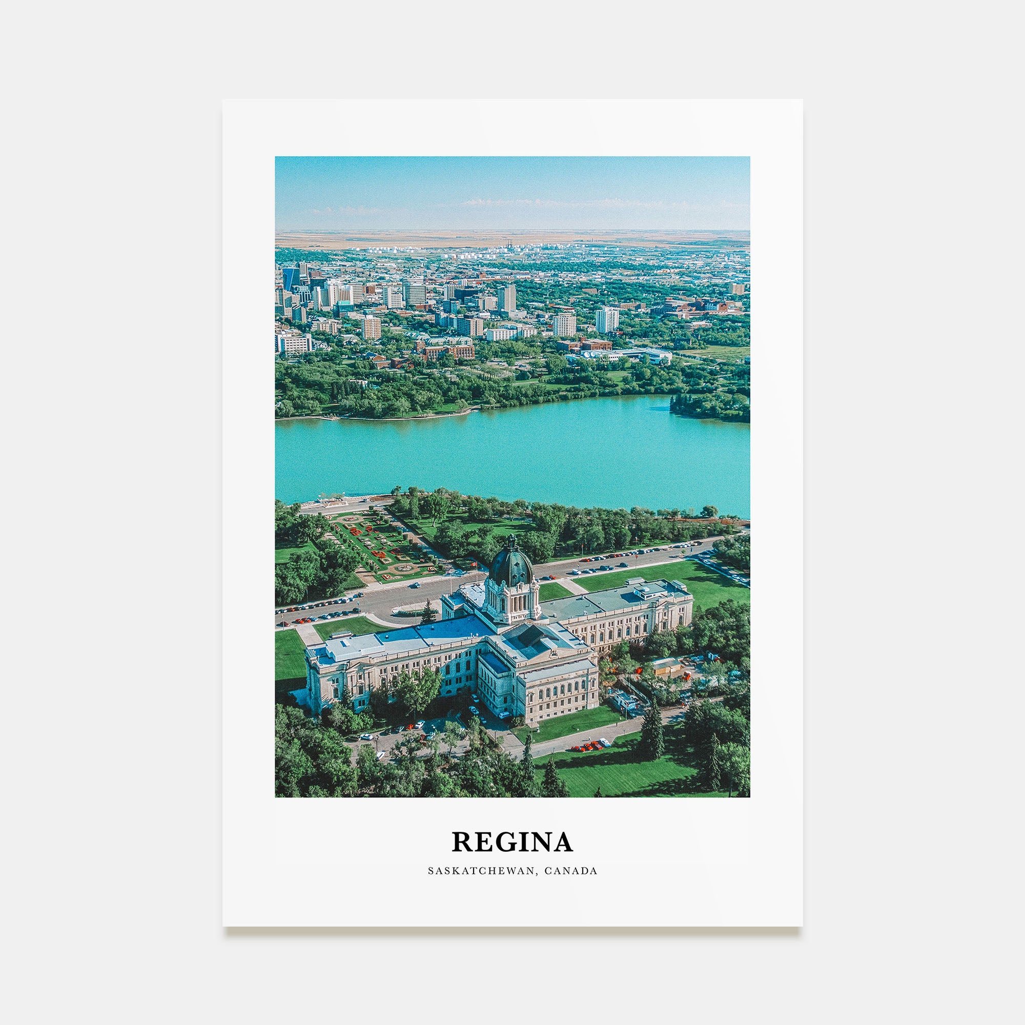 Regina Portrait Color Poster