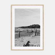 Rehoboth Beach Photo B&W Poster