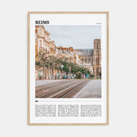 Reims Travel Color Poster