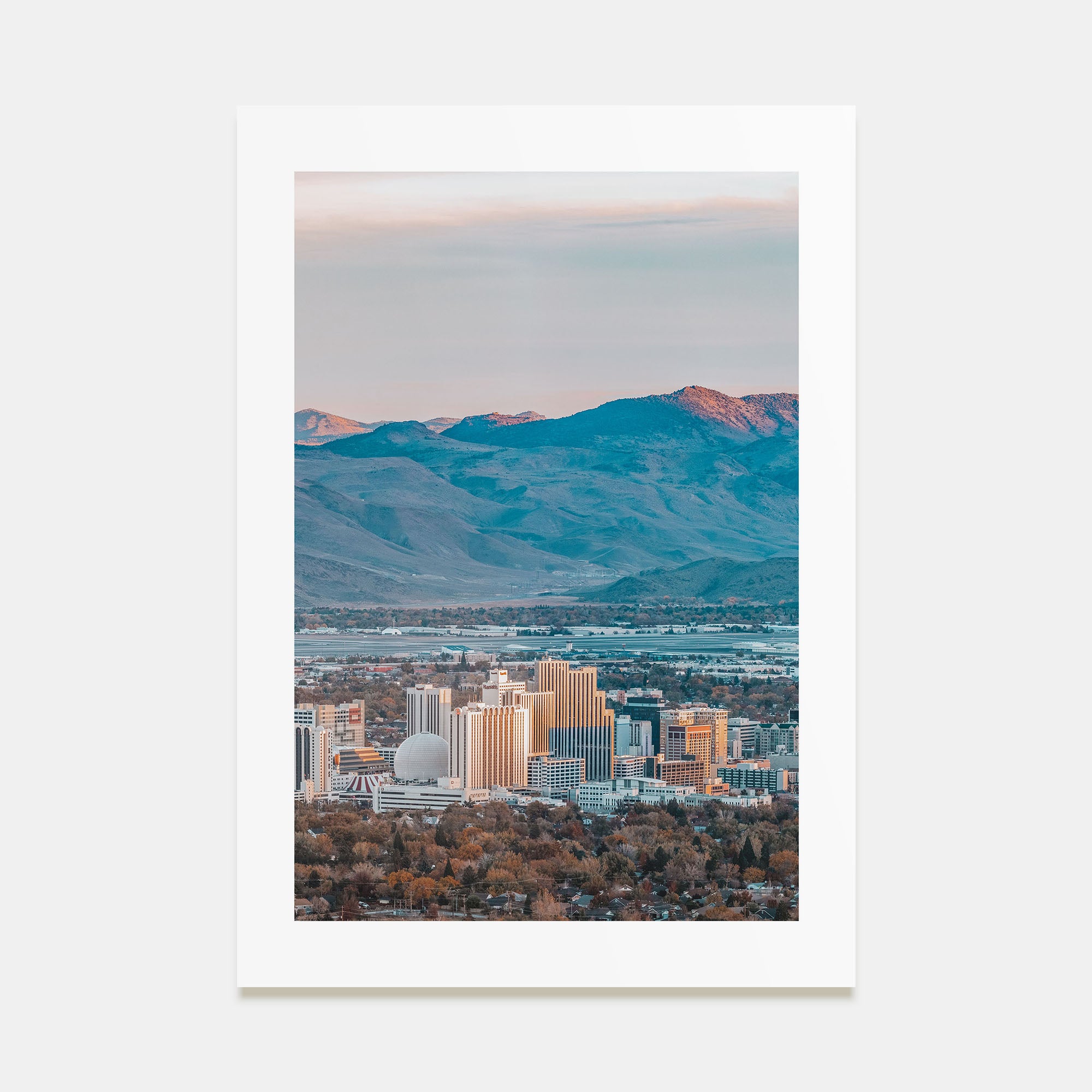 Reno Photo Color Poster