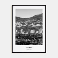 Reno Portrait B&W Poster