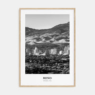 Reno Portrait B&W Poster