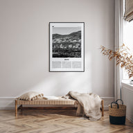 Reno Travel B&W Poster