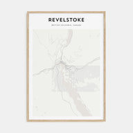 Revelstoke Map Portrait Poster