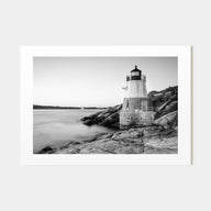 Rhode Island Landscape B&W Poster
