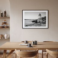 Rhode Island Landscape B&W Poster