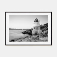 Rhode Island Landscape B&W Poster