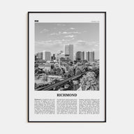 Richmond Travel B&W No 1 Poster