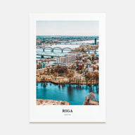 Riga Portrait Color Poster