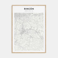 Rincón Map Portrait Poster
